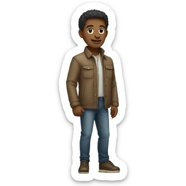 Strong independent person, not gender specific sticker