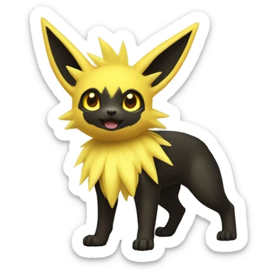 Umbreon-Jolteon full body sticker