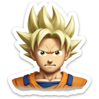 Super Saiyan Goku sticker