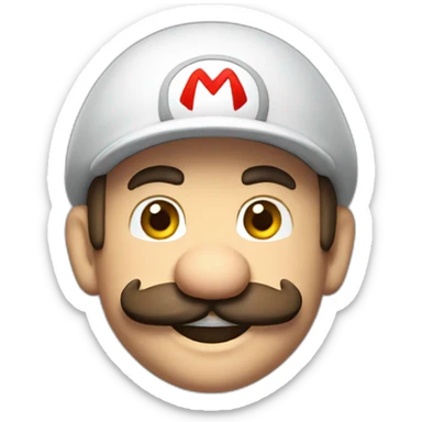 Mario the plumber sticker
