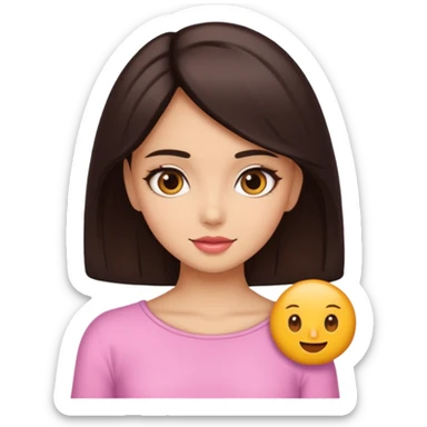 Girly girl morenita  sticker