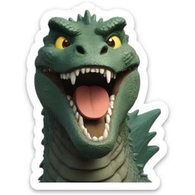 Godzilla (proportional) (Godzilla King of the Monsters, 2019) sticker