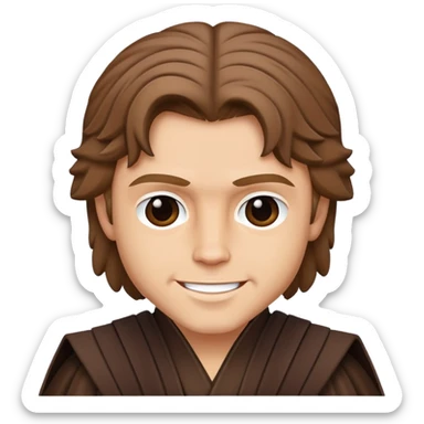 generate Anakin Skywalker (episode 3'th) emoji happy  sticker