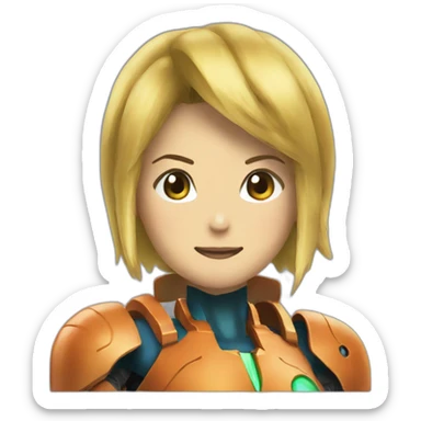 Samus aran sticker