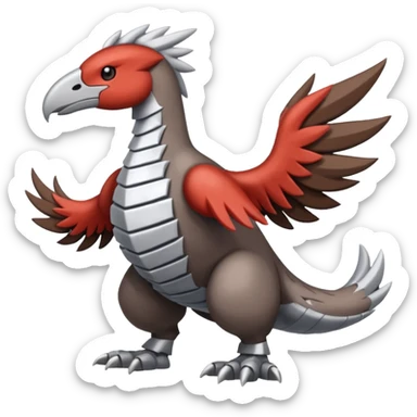 Skarmory-Rhyperior-Herdier-fusion (full body) sticker