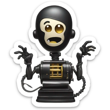 Bendy and ink machine sticker