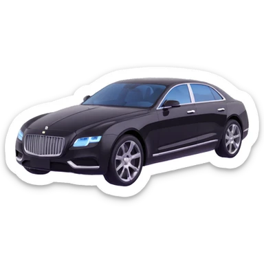 luxury car with a transparent protective film being applied, part of the film floating above or halfway on the car, elegant and premium look sticker