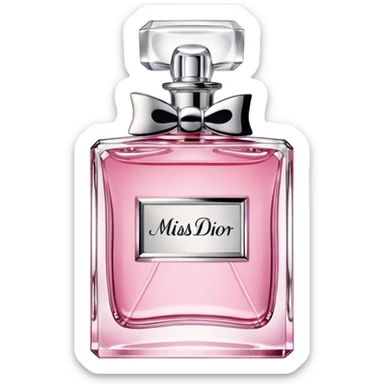 Miss Dior perfume sticker