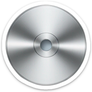 A Magnetic Disk sticker