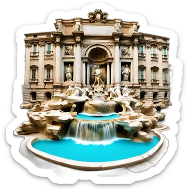 La Fontaine de Trevi sticker