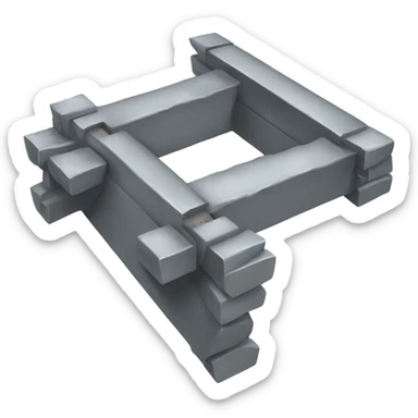 Steel girder sticker