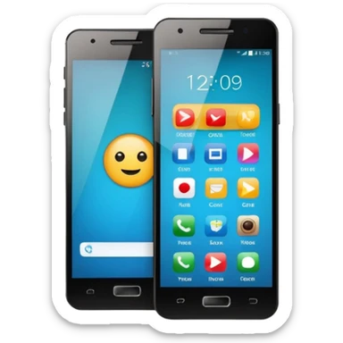 Android mobile for contact ads sticker