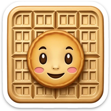 waffles sticker