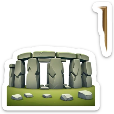 Stonehenge Emoji sticker