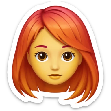 hair dye tool sticker