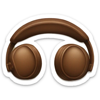 Marshall headphones brown sticker