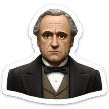 Vito corleone sticker