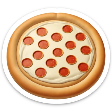 Masa de pizza sola sticker