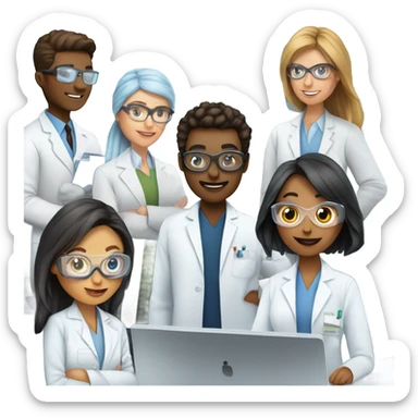 CLINICAL RESEARCH COLLEAGUES sticker