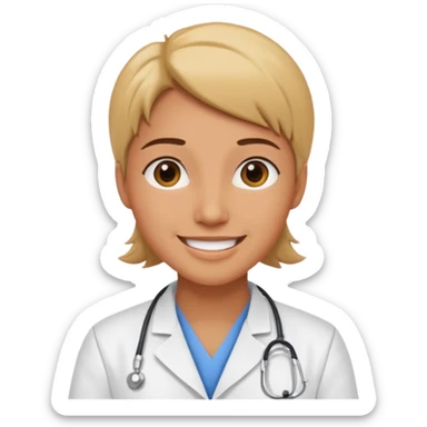 un fisioterapista sticker