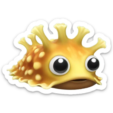 sea slug sticker
