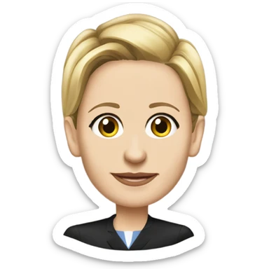 Alice Weidel is a German politician sticker