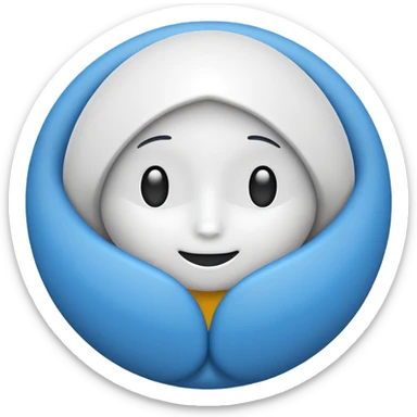 Logo Pnl QLF dans un fond blanc  sticker