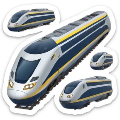 Eurostar train sticker