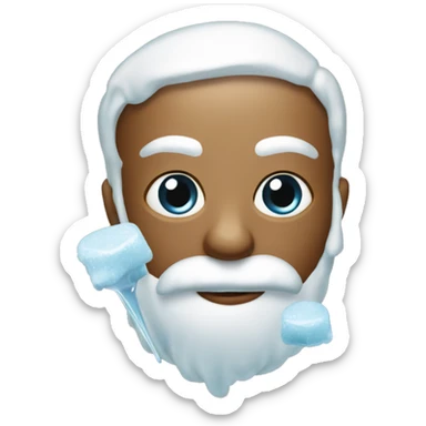Rapaz com gelado  sticker