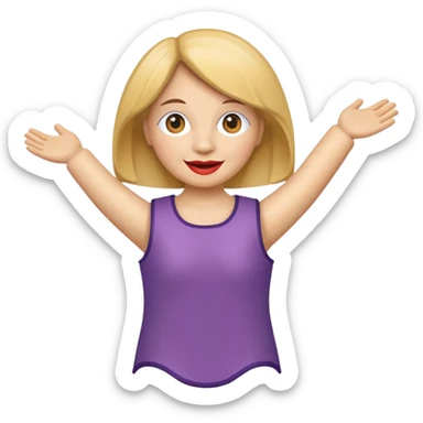 Icon for Puppet Theater: a girl puppet body sticker