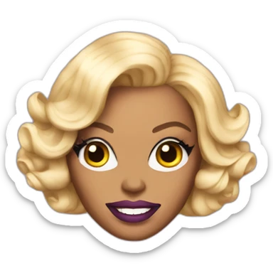 Drag queen rupaul sticker