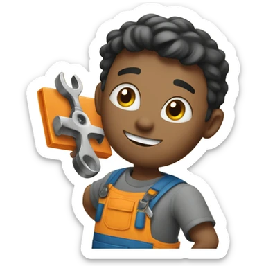 Make Dan as a handyman  sticker