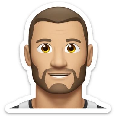 randy orton facing camera sticker