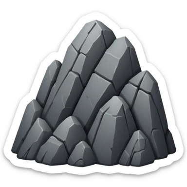 emoji of Austrian ore mine mountain sticker