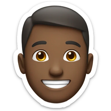 guy in love w me sticker