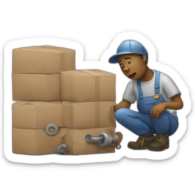 poor-factory-worker sticker