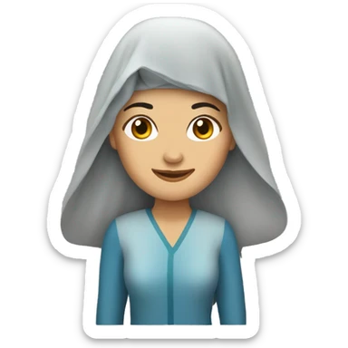 uzbekistan woman sticker