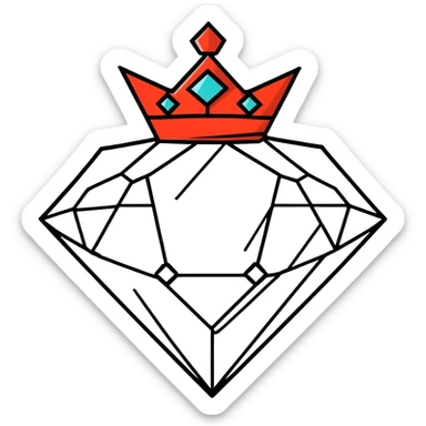 Queen four faces in diamond formation from Bohemian Rhapsody sticker