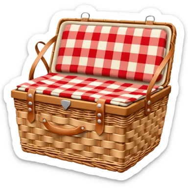 picnic basket sticker