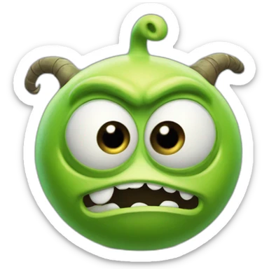 mike wazowski Monsters Inc. sticker