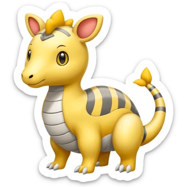 Ampharos-Rhypherior-Elekid-fusion sticker