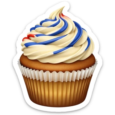 Girl Scout cookie Samoa cupcake sticker