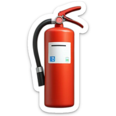 funny fire extinguisher sticker