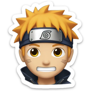 Naruto chiquito sticker