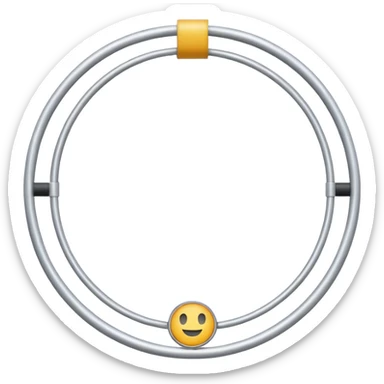 aerial hoops sticker