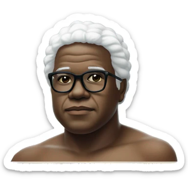 Félix Antoine tshisekedi  dans une piscine  sticker