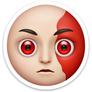 the look emoji if they were high sticker