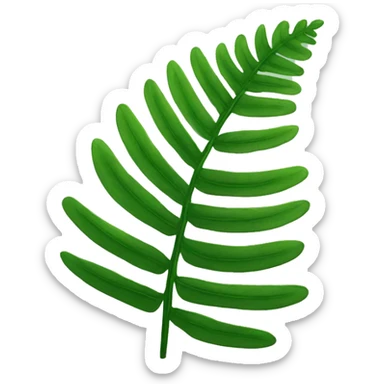 Fern sticker