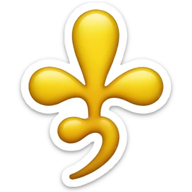 yellow tick like on instagram sticker