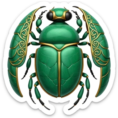Scarab Amulet sticker